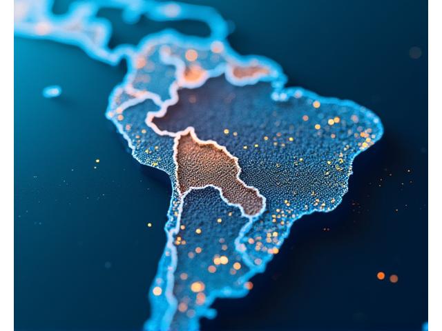Mapa de calor de Chile mostrando zonas de alto riesgo de fraude y con gráficos de ataques específicos por industria y temporada.