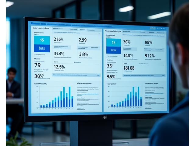 Un dashboard de A/B testing mostrando dos versiones de un carrito de compras y sus métricas de conversión.