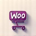 Logo de WooCommerce con ícono de integración